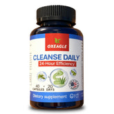 CRDT Gut Cleanse bottle front shows premium packaging for daily digestive support.