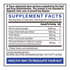 CRDT Gut Cleanse packaging highlights 40 capsules for ongoing routine.