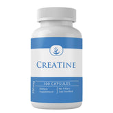 Front view of PURE Creatine capsules bottle