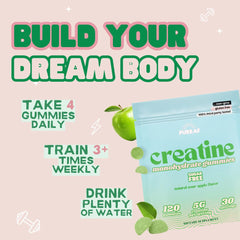 Third-party tested seal on Creatine Gummies packaging