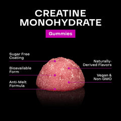 Energy and focus graphic for Creatine Gummies