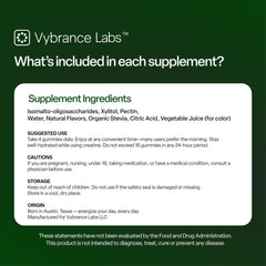 Product packaging for Creatine Gummies Green Apple