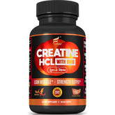 Creatine HCl HMB capsules front view