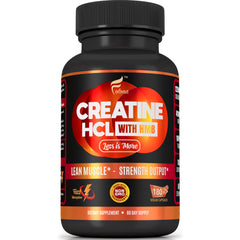 Creatine HCl HMB capsules front view