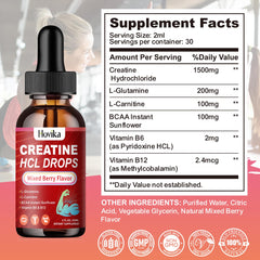 Serving suggestion showing 2 ml drops ready to take