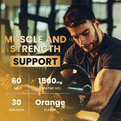 Dropper dispensing creatine solution