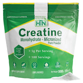 Creatine Monohydrate Micronized powder 500g, unflavored