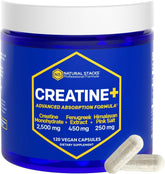 Creatine monohydrate 2500mg capsules bottle (120 capsules)