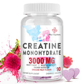 Dragon fruit flavored creatine monohydrate chewable tablet, dragon fruit packaging