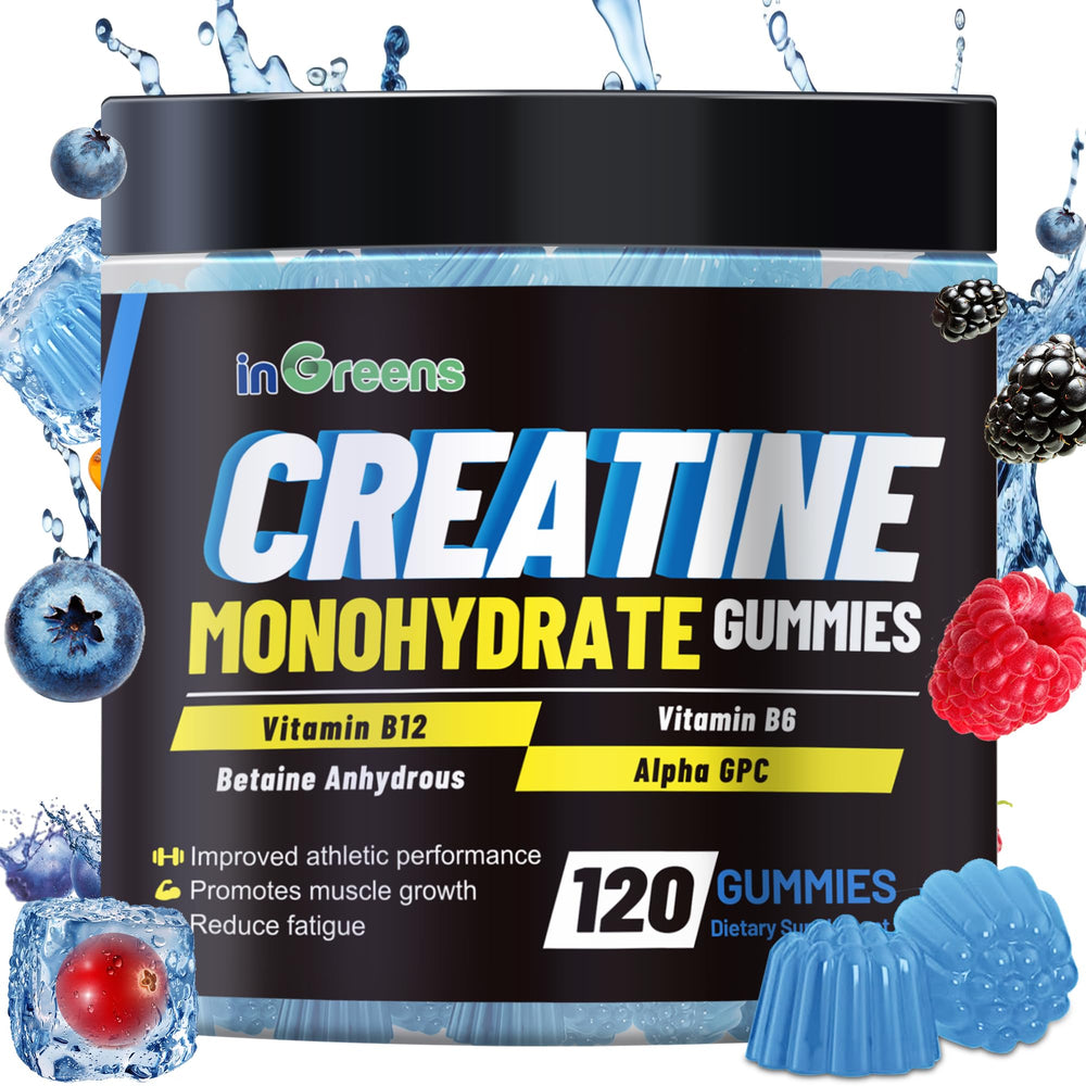 Creatine Monohydrate Gummies 120-count front view