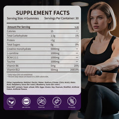 Close-up of mixed berry gummy texture