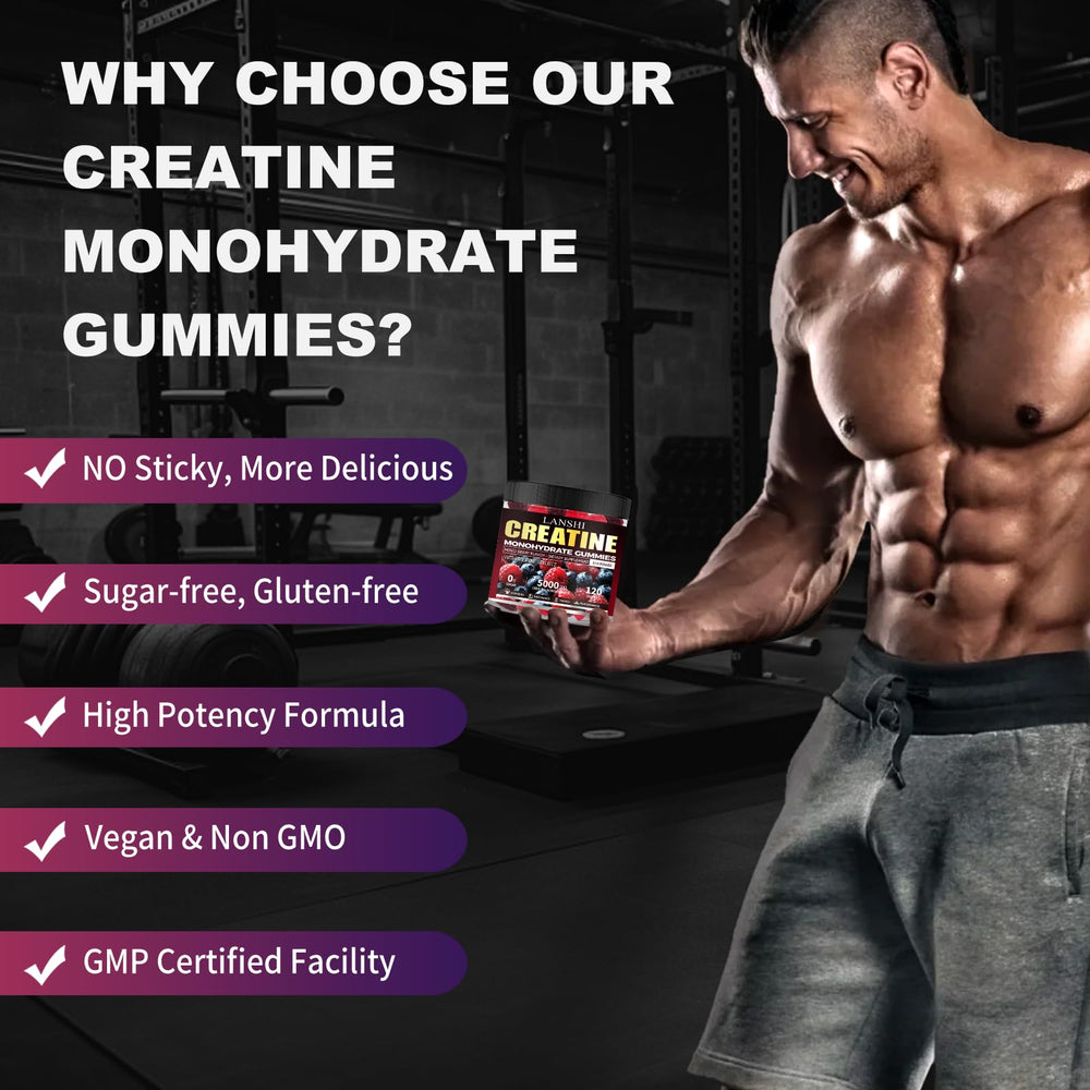 Gummies ready for pre-workout use