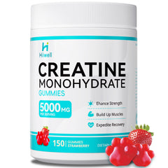 Hero image: Hiiwell Creatine Monohydrate Gummies bottle