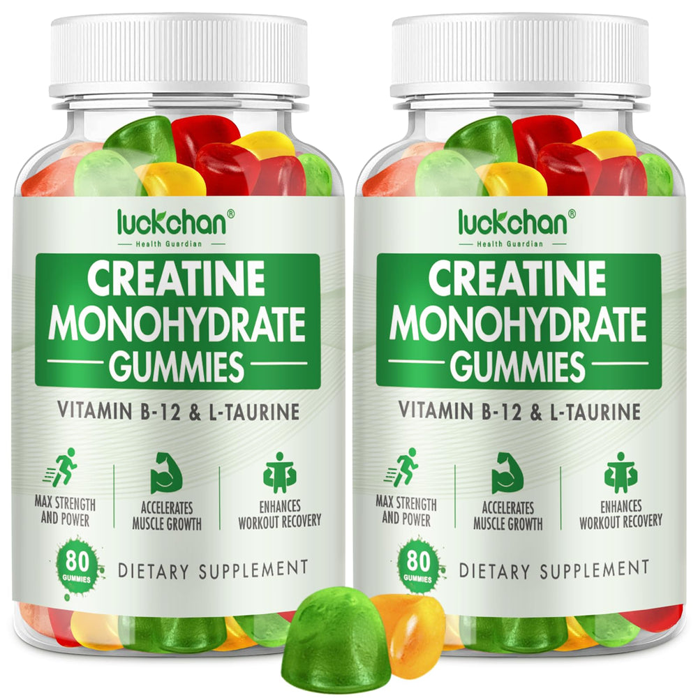Creatine Monohydrate Gummies bottle front label - 160 count
