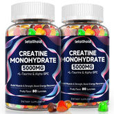Creatine Monohydrate Gummies 160-count bottle front