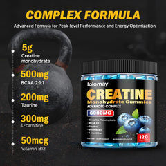 Gummies showing BCAA and Taurine blend