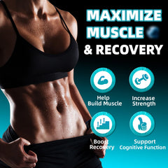 Back of bottle showing nutrition facts for Creatine Monohydrate Gummies