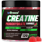 Creatine Monohydrate Gummies bottle on a table
