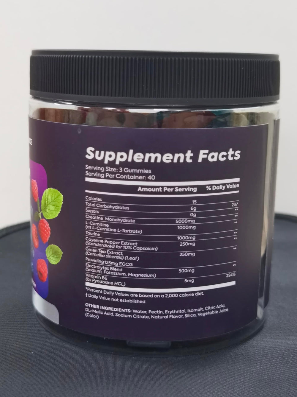 Daily usage steps for taking gummies