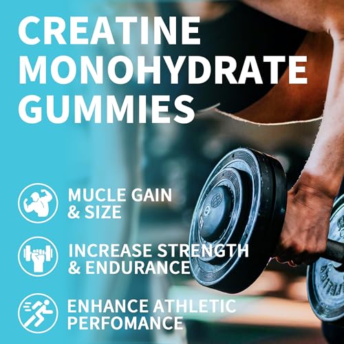 Dosing chart for Creatine Monohydrate Gummies