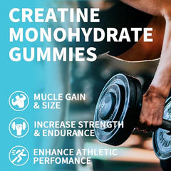 Dosing chart for Creatine Monohydrate Gummies