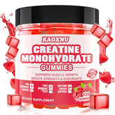 Creatine Monohydrate Gummies Raspberry bottle front view