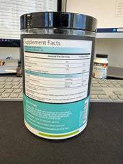 Gummy close-up highlighting L-Taurine and Vitamin B12