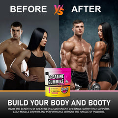 Ingredients list showing vegan pectin and creatine monohydrate