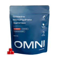Creatine Monohydrate Gummies bottle in watermelon flavor