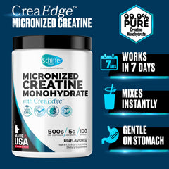 Back label with nutrition facts and ingredient details