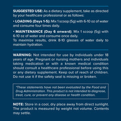 Third-party tested creatine monohydrate – Made in USA