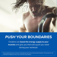 Close-up of micronized powder texture