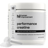 Creatine powder container with micronized creatine monohydrate (30 servings)