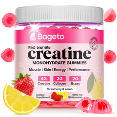 Front view of Creatine for Women Gummies bottle