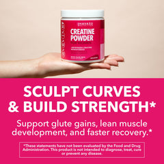Illustration of lean muscle development from Creatine for Women