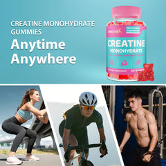 Lifestyle image of post-workout use of creatine gummies