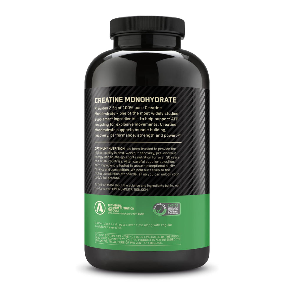 Optimum Nutrition branding on packaging