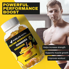 Package view of Creatine Monohydrate Gummies Electric Lemonade