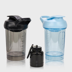 CREAWELLAY protein shaker bottle with leakproof lid prevents leaks in gym bags