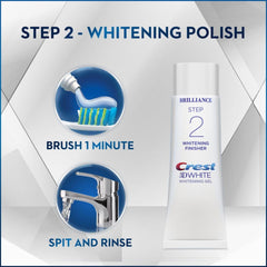 Crest 3D White Brilliance Whitening Gel close-up
