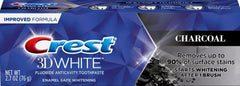 Product claims: enamel-safe, removes stains, protects against future stains