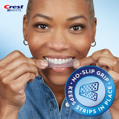 Before and after results of Crest 3D Whitestrips Age Renew after 3 weeks