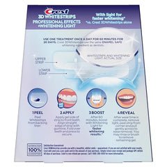 Smile after whitening with Crest 3D Whitestrips Pro Effects