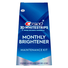 Maintenance and scheduling for monthly express whitening
