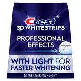 Crest 3D Whitestrips Pro Effects with LED Light packaging