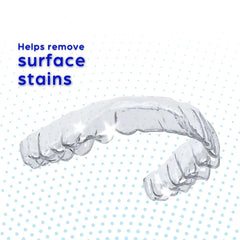 Usage image showing how to drop tablets into cleaning solution