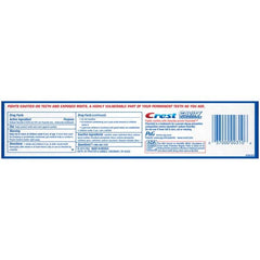 Front view of Crest Cavity Protection toothpaste tube