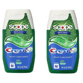 Crest Complete Whitening Plus Scope Tartar Control toothpaste tube, minty fresh