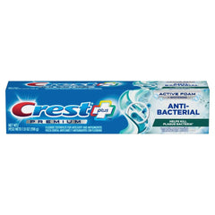 Crest Premium Plus toothpaste Peppermint 7 oz – side view of the 3-pack