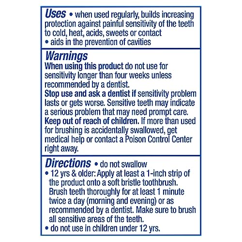 Two 7oz tubes in Crest Premium Plus Sensitive pack